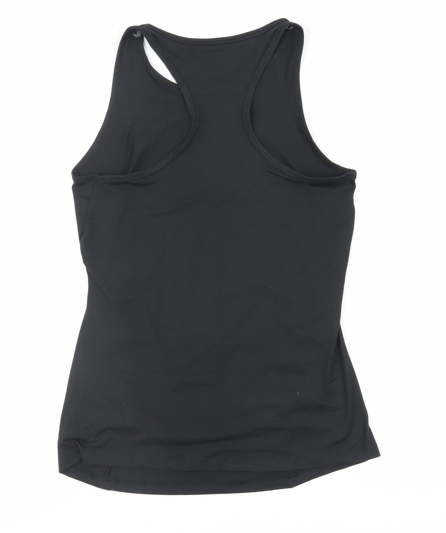 GOODMOVE Womens Black Polyester Pullover Tank Size 12 Scoop Neck Pullover - Gym Running Pilates Workout