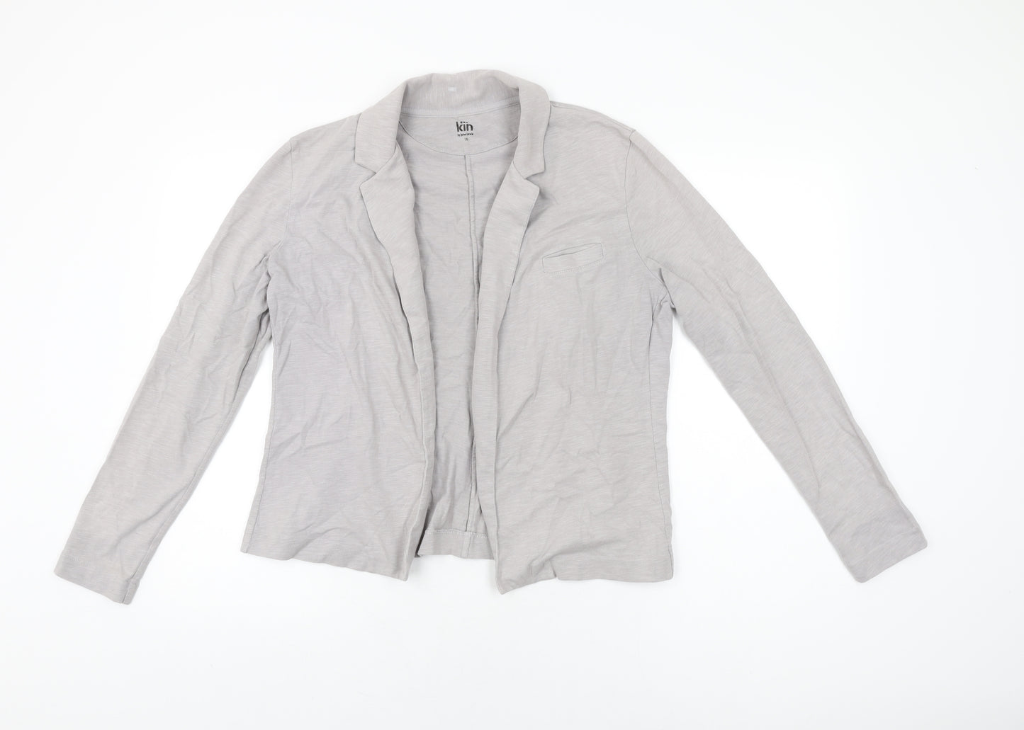 John Lewis Womens Grey Jacket Size 16
