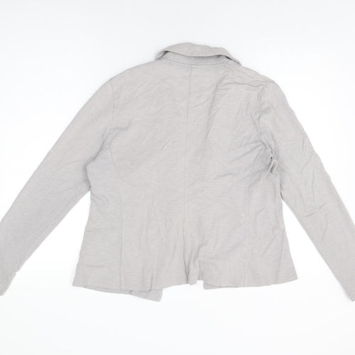 John Lewis Womens Grey Jacket Size 16