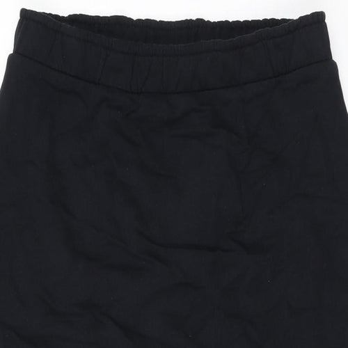 EDC Womens Black Polyester Straight & Pencil Skirt Size L