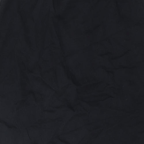 EDC Womens Black Polyester Straight & Pencil Skirt Size L