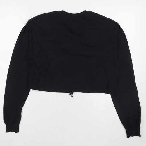 Urban Outfitters Womens Black Cotton Pullover Sweatshirt Size S Pullover - East Side