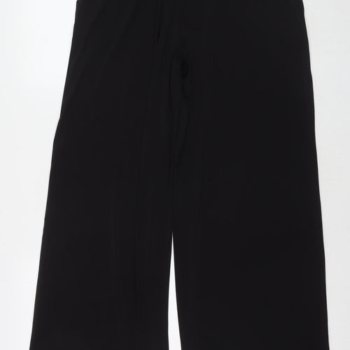Belle Du Jour Womens Black Polyester Trousers Size 12 L30 in Regular