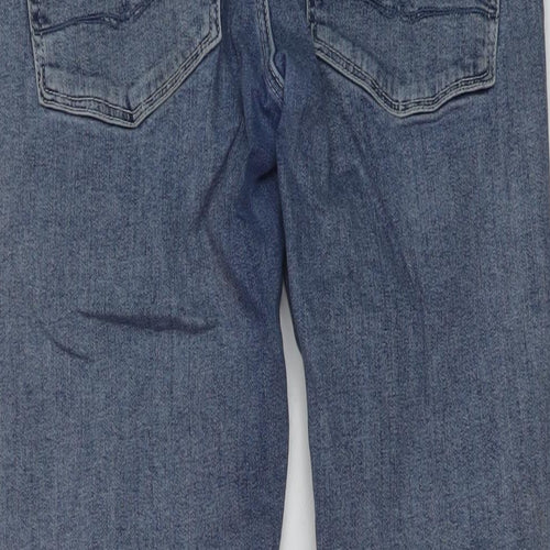 ASOS Mens Blue Cotton Skinny Jeans Size 29 in L32 in Regular Button
