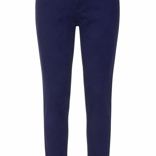 Denim & Co. Womens Blue Cotton Skinny Jeans Size 6 L30 in Regular Button