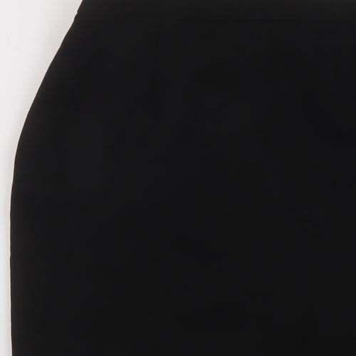 Kaleidoscope Womens Black Polyester Straight & Pencil Skirt Size 12 Zip