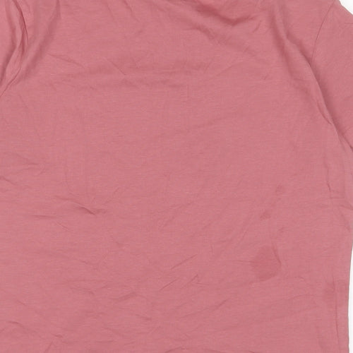 Dare 2B Womens Pink Cotton Basic T-Shirt Size 10 Crew Neck