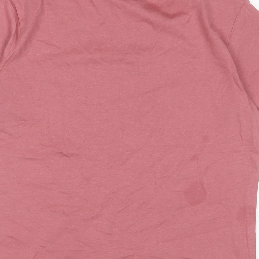 Dare 2B Womens Pink Cotton Basic T-Shirt Size 10 Crew Neck