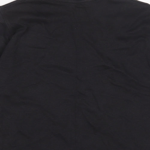 TCM Mens Black Cotton T-Shirt Size S Crew Neck