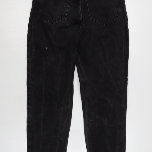 Berksha Womens Grey Cotton Straight Jeans Size 22 in L27.5 in Extra-Slim Zip