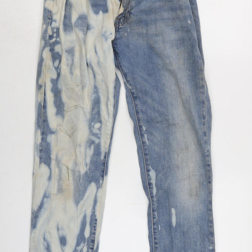 Levi's Mens Blue Cotton Blend Straight Jeans Size 26 in L29 in Regular Zip