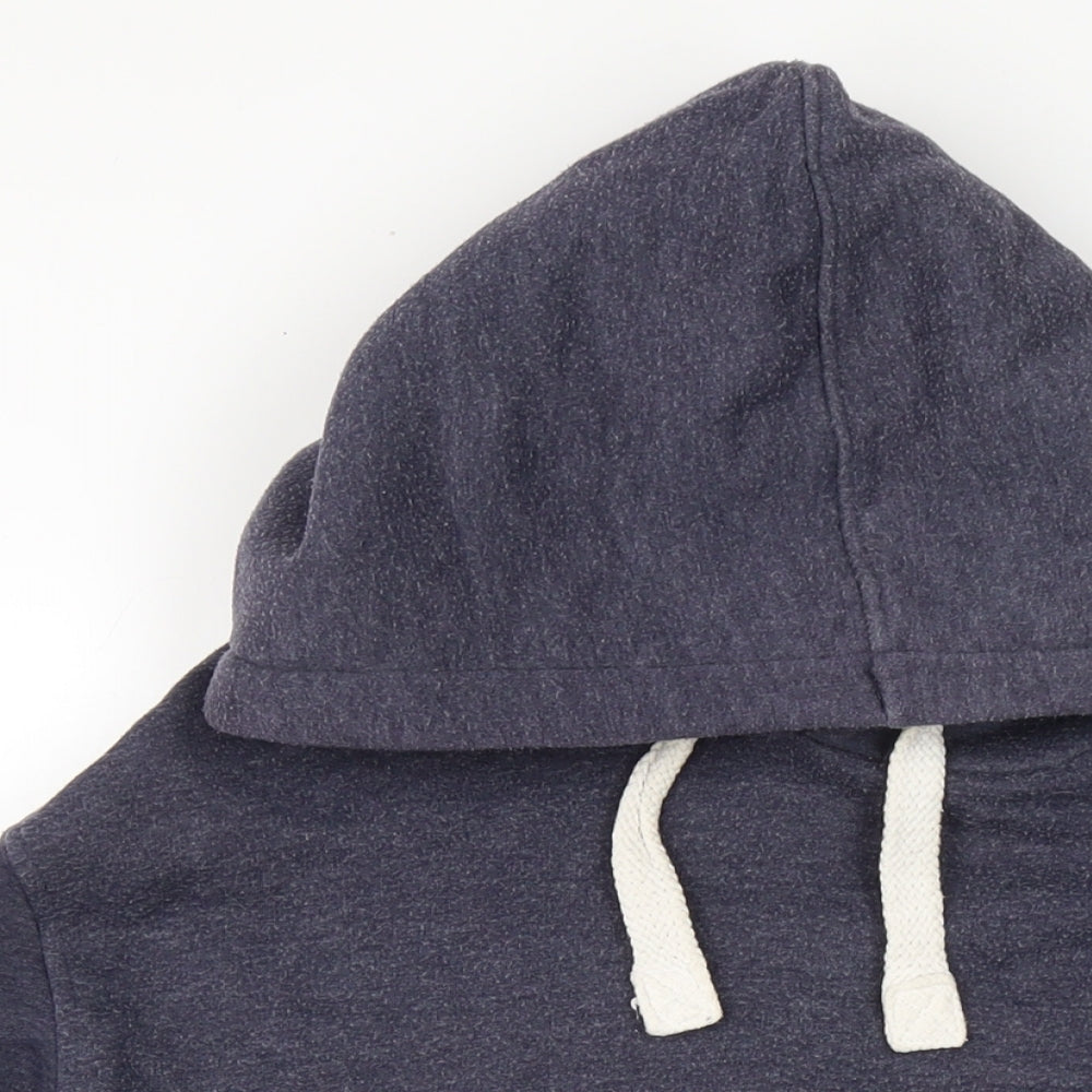 SoulCal&Co Mens Blue Cotton Pullover Hoodie Size M
