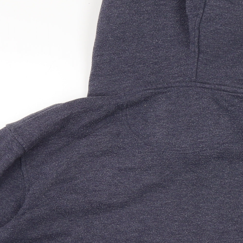 SoulCal&Co Mens Blue Cotton Pullover Hoodie Size M