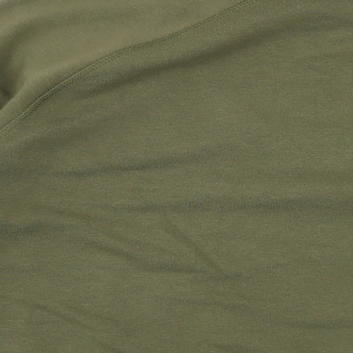 Reicoop Mens Green Cotton Pullover Sweatshirt Size S