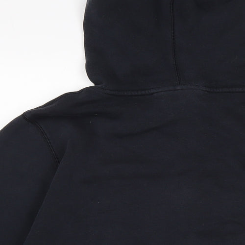Under armour Mens Blue Cotton Pullover Hoodie Size M