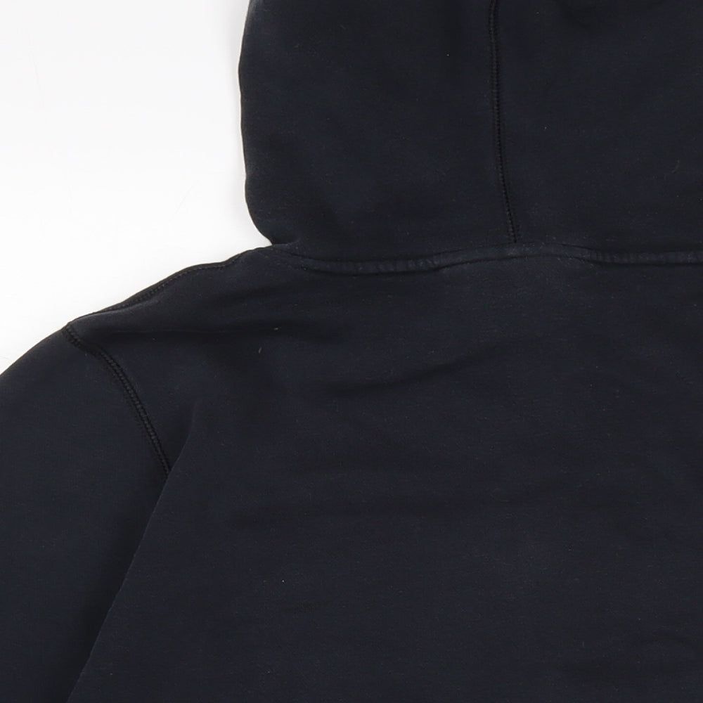 Under armour Mens Blue Cotton Pullover Hoodie Size M