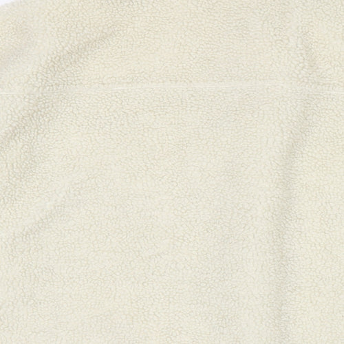 Divided Womens Ivory Jacket Size L Snap