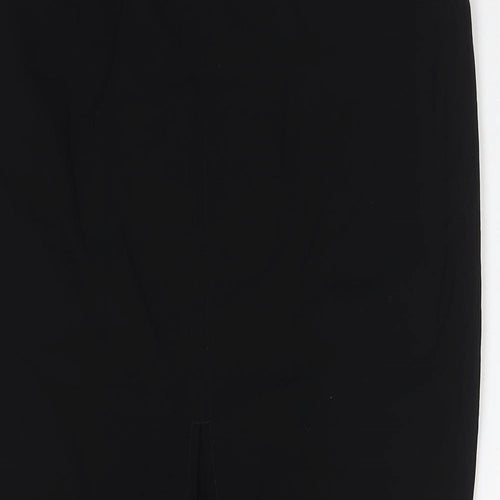 JoJo Maman Bébé Womens Black Polyester Straight & Pencil Skirt Size 8
