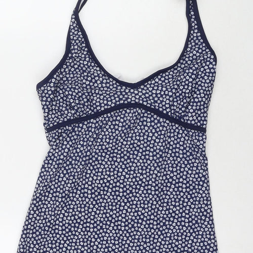 JoJo Maman Bébé Womens Black Floral Polyester Top Size S