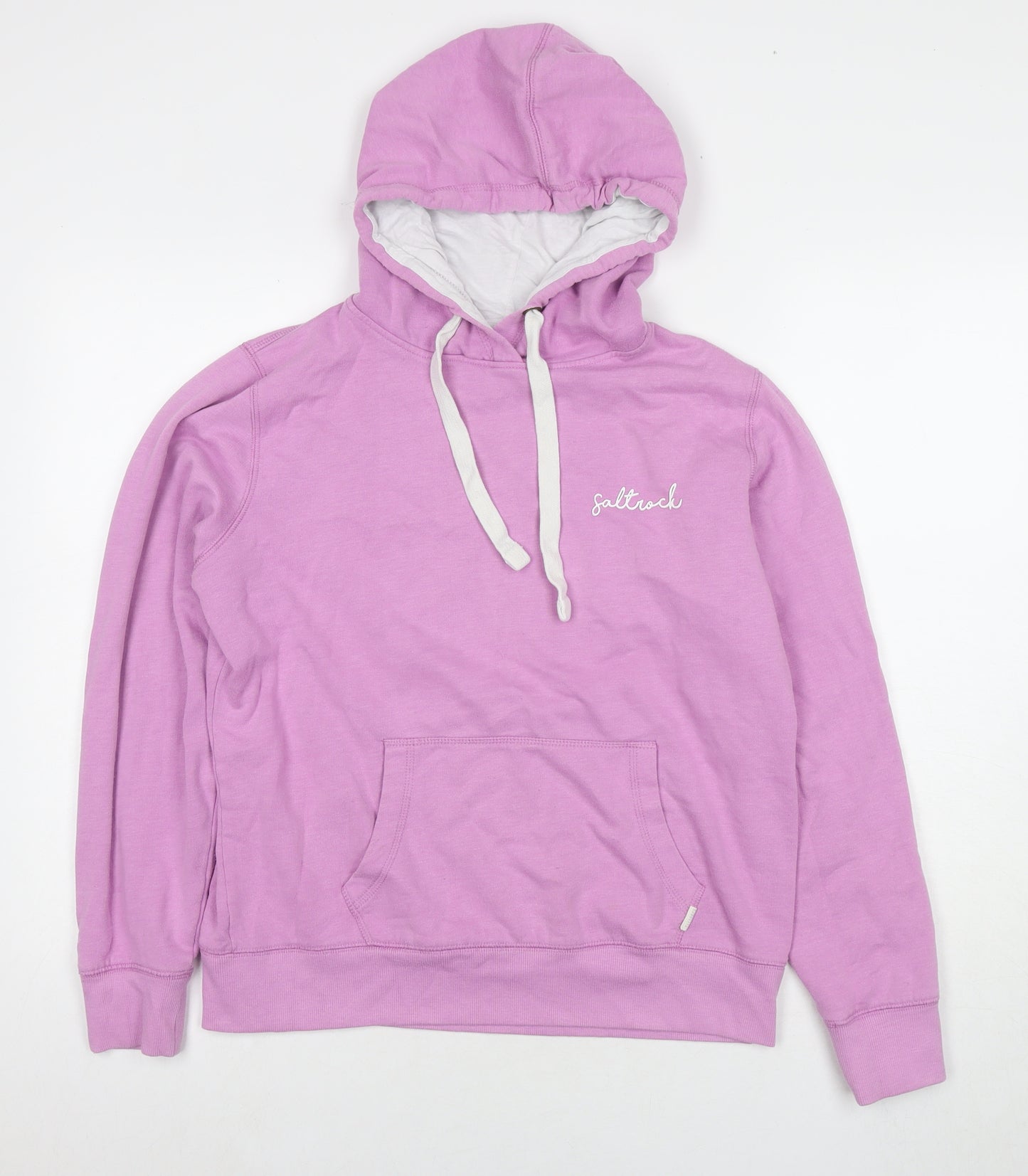 Saltrock Womens Purple Cotton Pullover Hoodie Size 10 Pullover