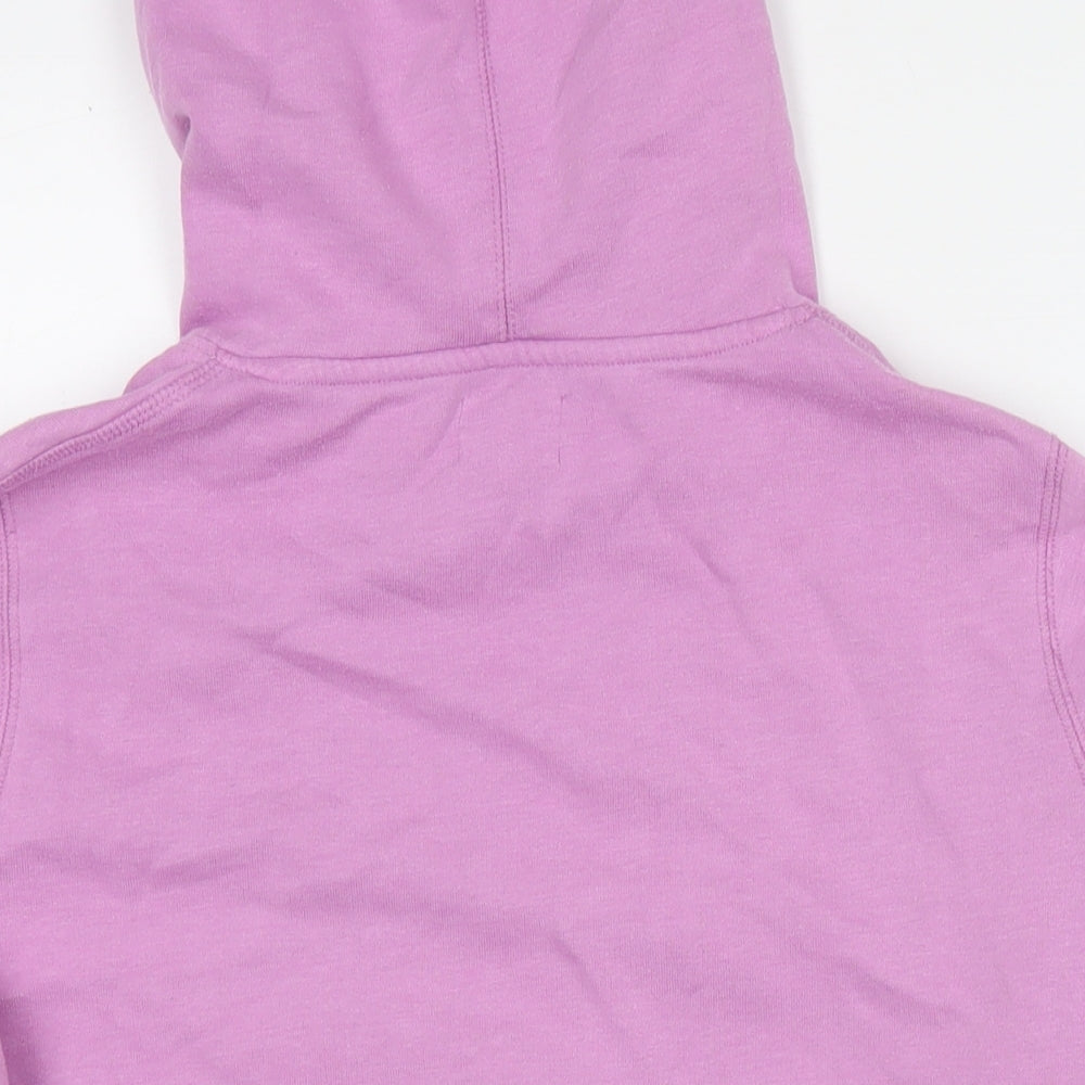 Saltrock Womens Purple Cotton Pullover Hoodie Size 10 Pullover