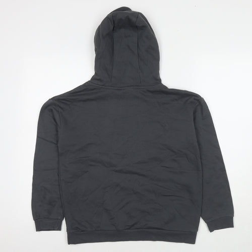 Friends Girls Grey Cotton Pullover Hoodie Size 11-12 Years Pullover - Logo