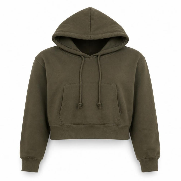 Pull&Bear Womens Green Cotton Pullover Hoodie Size XL Pullover