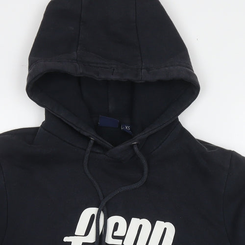 Penn Mens Blue Cotton Pullover Hoodie Size XS - Logo