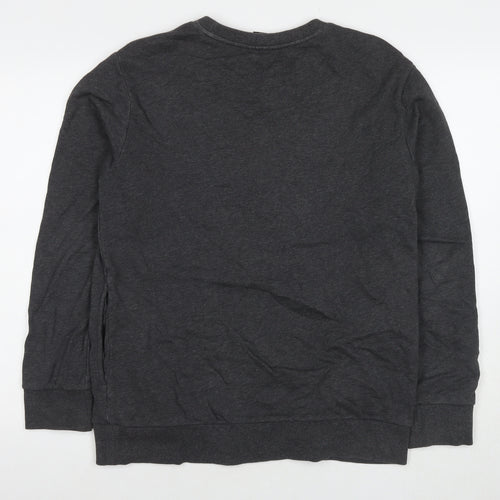 Mtee Mens Grey Cotton Pullover Sweatshirt Size XL - Hotdog