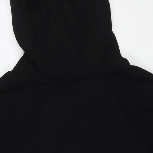 NEXT Womens Black Cotton Pullover Hoodie Size L Pullover