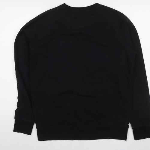 Stanley Stella Womens Black Cotton Pullover Sweatshirt Size L Pullover - All that glitters