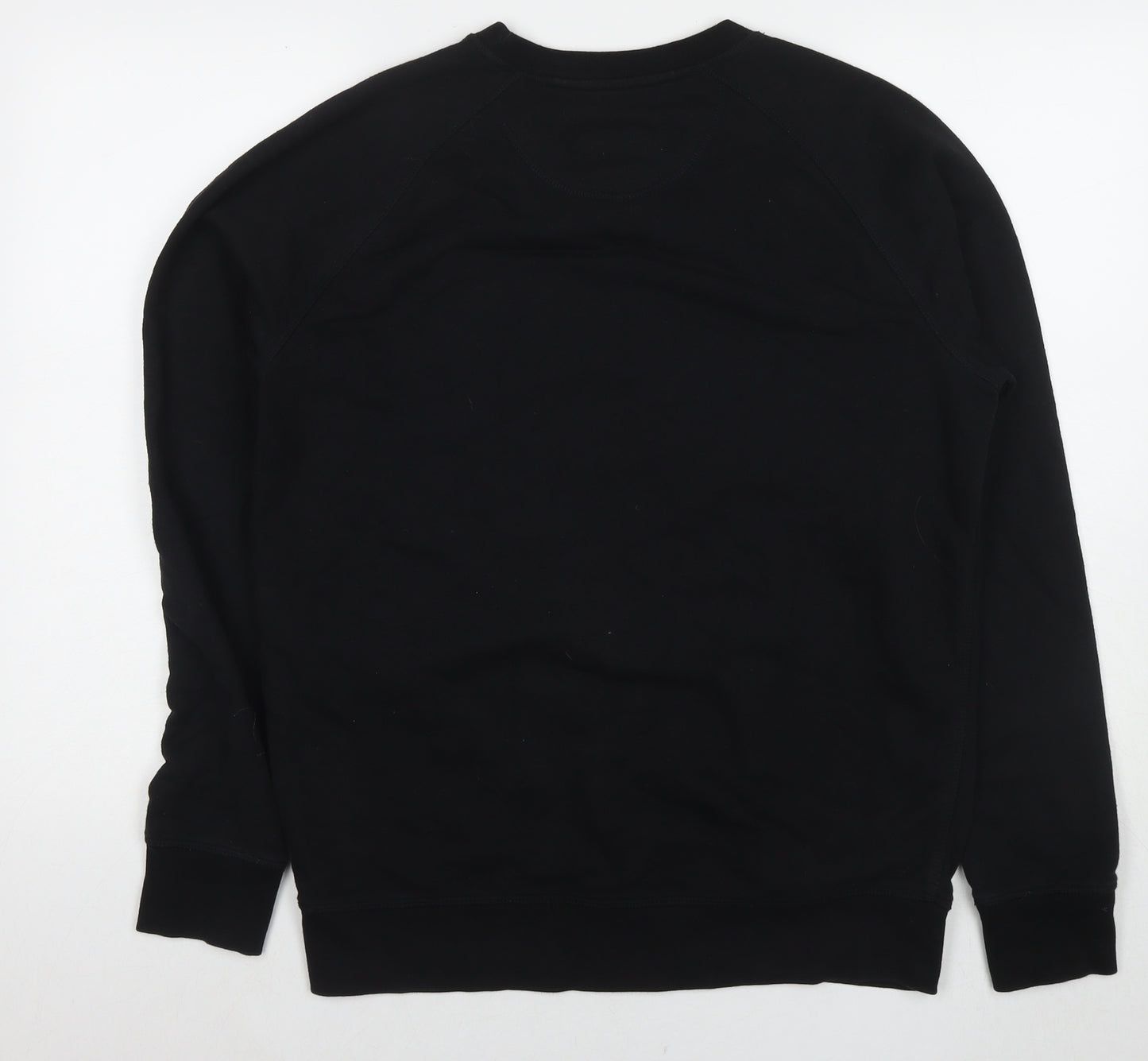Stanley Stella Womens Black Cotton Pullover Sweatshirt Size L Pullover - All that glitters
