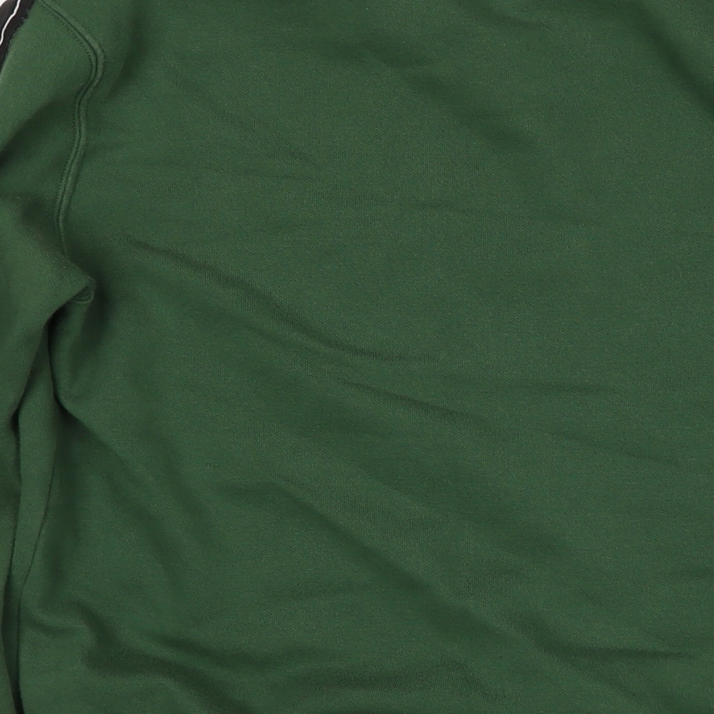 Champion Mens Green Cotton Pullover Sweatshirt Size L