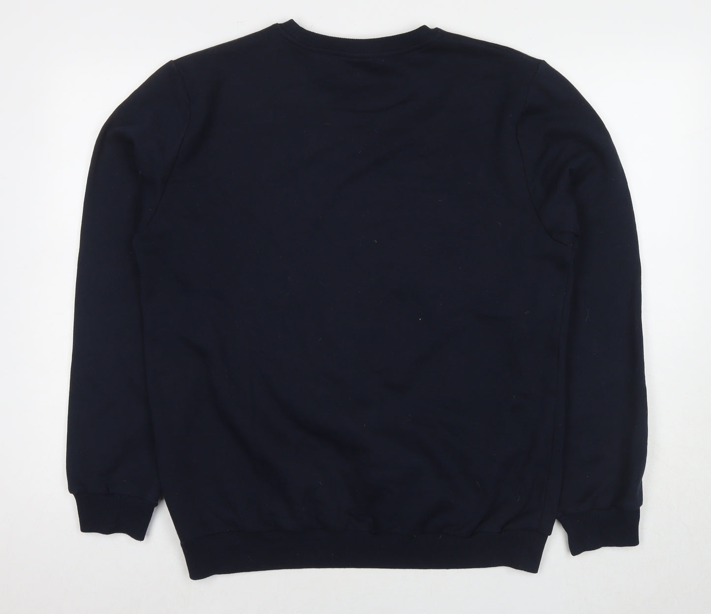 The Grinch Mens Blue Cotton Pullover Sweatshirt Size M - The Grinch Christmas