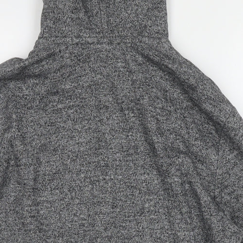 Divided by H&M Mens Grey Cotton Full Zip Hoodie Size S