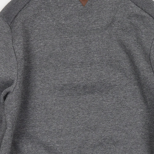 Voi Jeans Mens Grey Cotton Pullover Sweatshirt Size L
