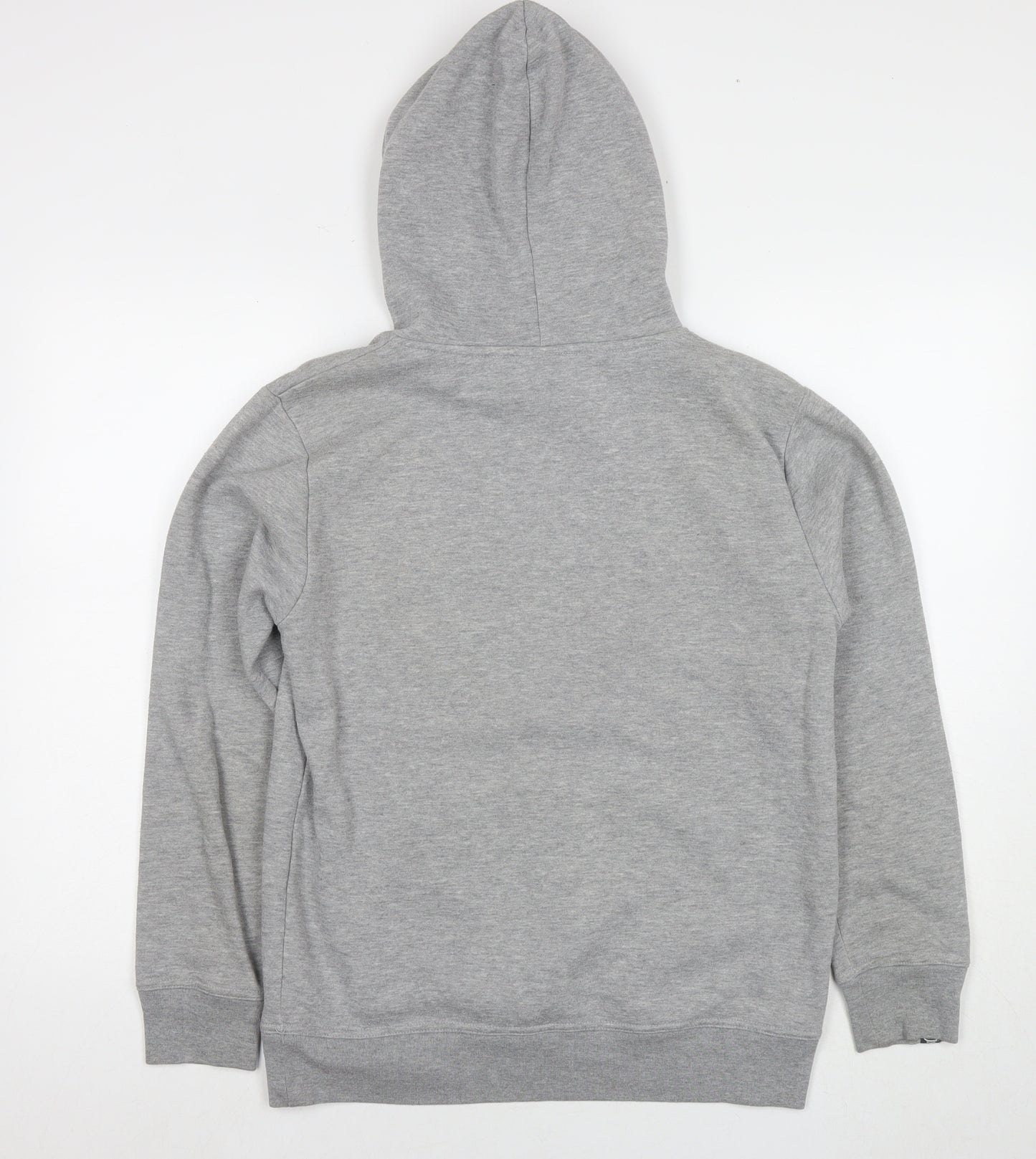 Carbrini Boys Grey Cotton Pullover Hoodie Size 13-14 Years Pullover - Logo