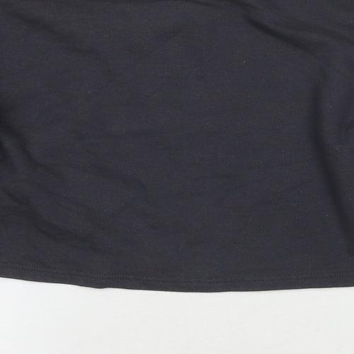 New Look Girls Grey Cotton Pullover Sweatshirt Size 12-13 Years Pullover - I have too many presents Said no one ever