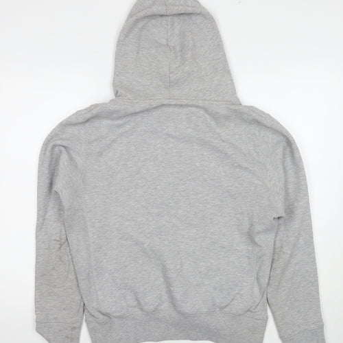 Soviet Black Womens Red Cotton Pullover Hoodie Size L Pullover