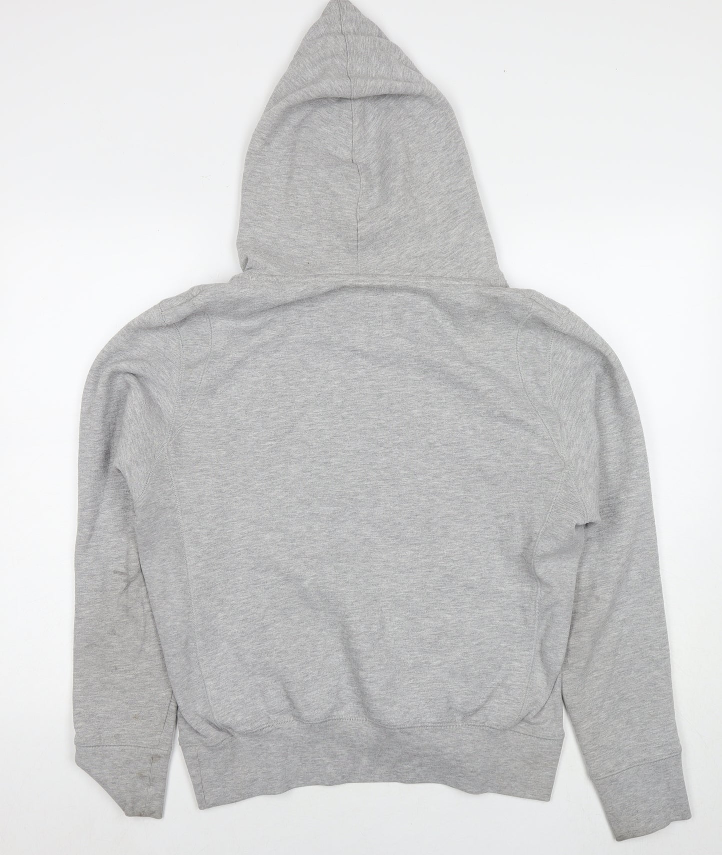 Soviet Black Womens Red Cotton Pullover Hoodie Size L Pullover