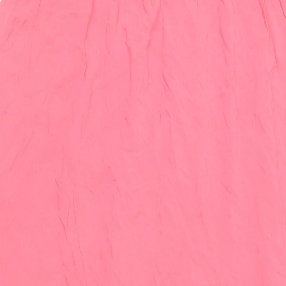 New Look Maternity Womens Pink Viscose Maxi Skirt Size 12 - Elasticated Waist