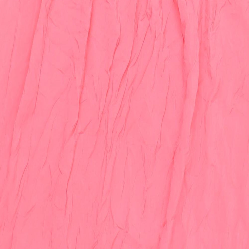 New Look Maternity Womens Pink Viscose Maxi Skirt Size 12 - Elasticated Waist