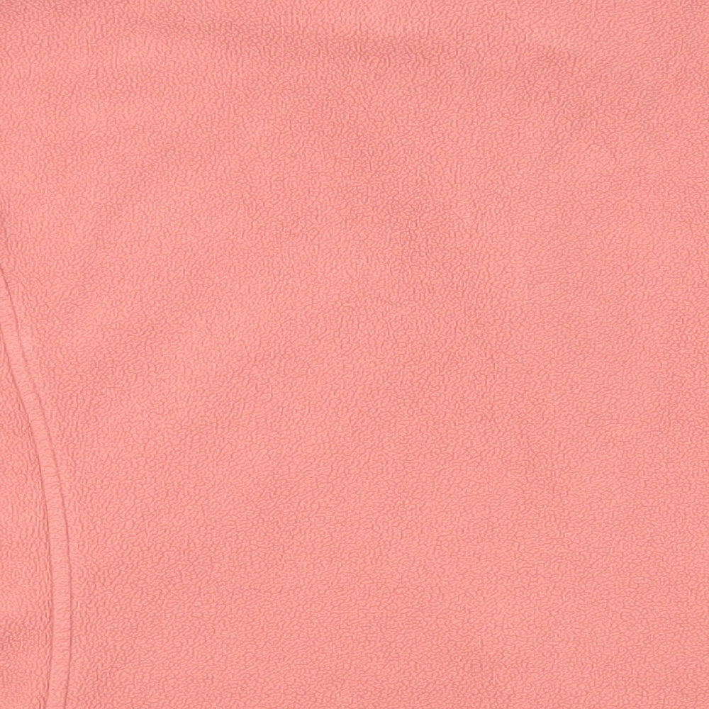 Marks and Spencer Womens Pink Jacket Size 22 Zip - Zipped Pockets
