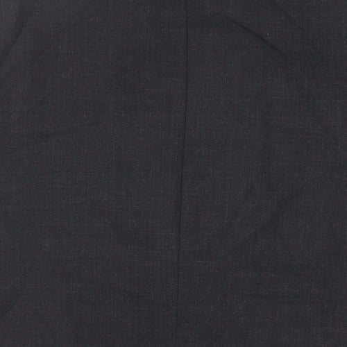 Tom English Mens Black Polyester Jacket Suit Jacket Size 36 Regular