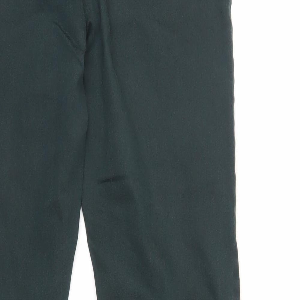 Marks and Spencer Womens Green Cotton Jegging Jeans Size 12 L28 in Regular - Elasticated Waist