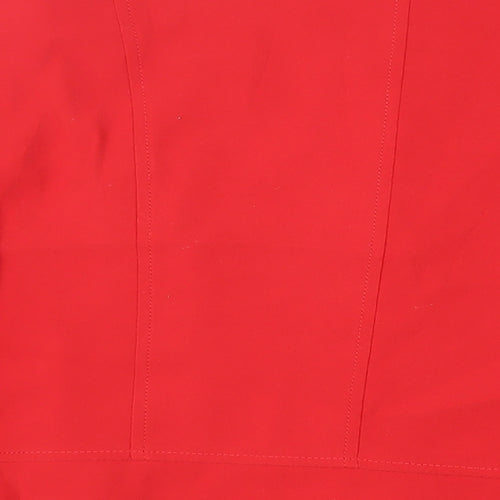 EWM Womens Red Jacket Size 22 Zip