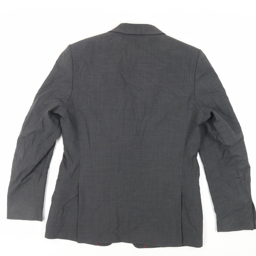 Marks and Spencer Mens Grey Wool Jacket Suit Jacket Size 40 Regular