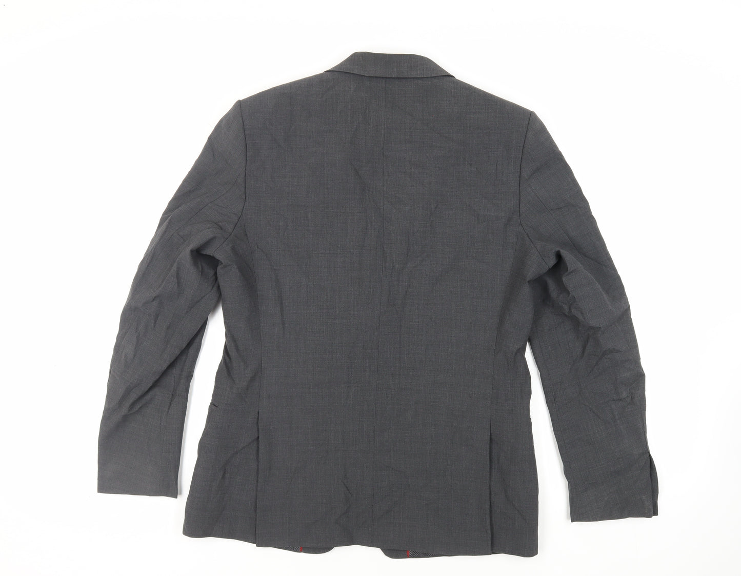 Marks and Spencer Mens Grey Wool Jacket Suit Jacket Size 40 Regular