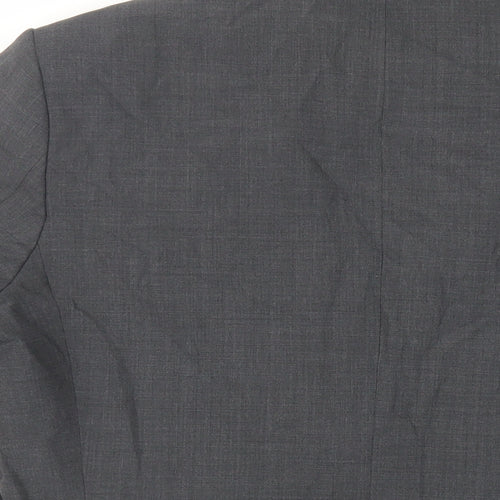 Marks and Spencer Mens Grey Wool Jacket Suit Jacket Size 40 Regular