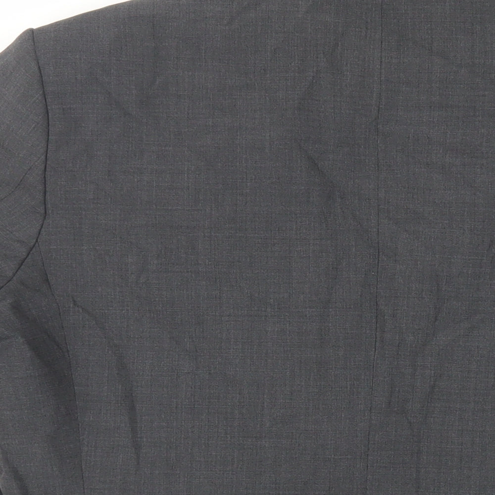 Marks and Spencer Mens Grey Wool Jacket Suit Jacket Size 40 Regular